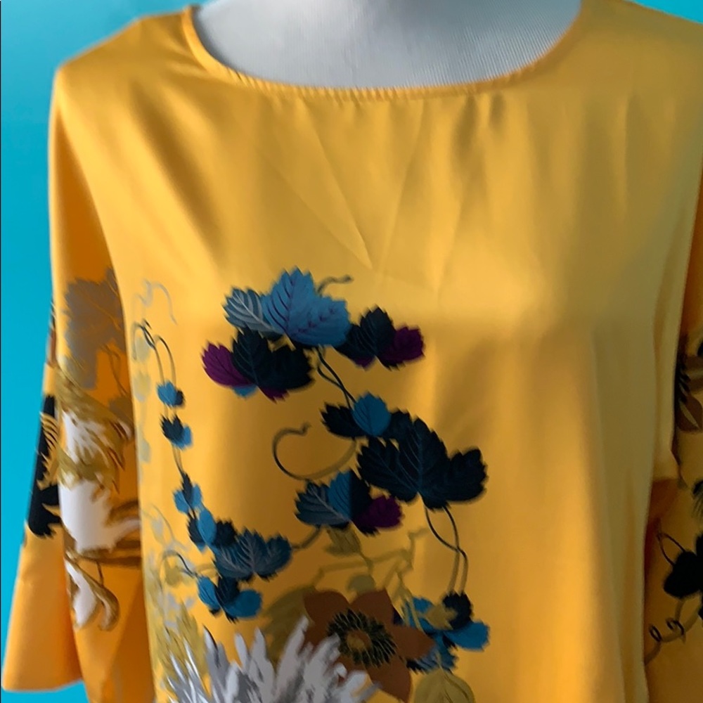 Sort Surroundings floral top multicolored S